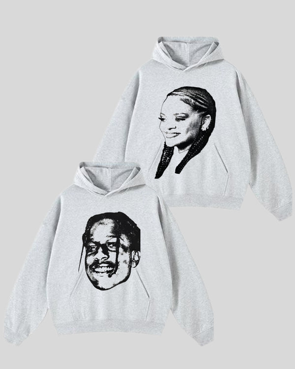 Riri and rocky hoodies pack for couples