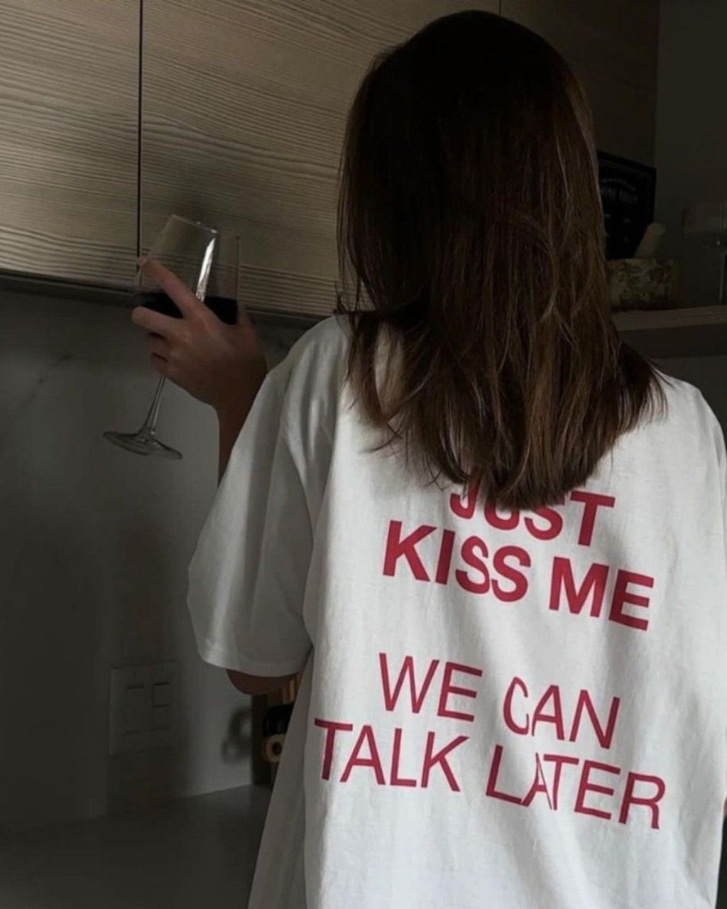 T-shirt Just Kiss Me | ML Edition