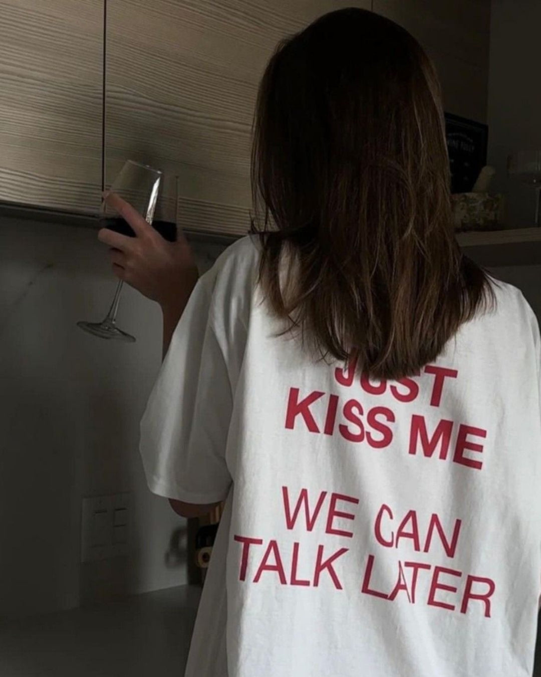 T-shirt Just Kiss Me | ML Edition